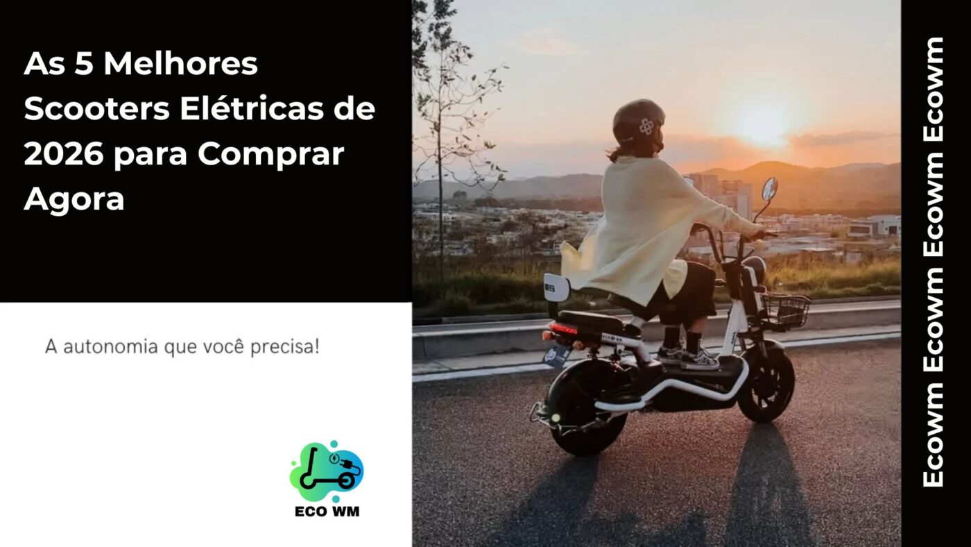 Descubra as melhores scooters elétricas de 2026
