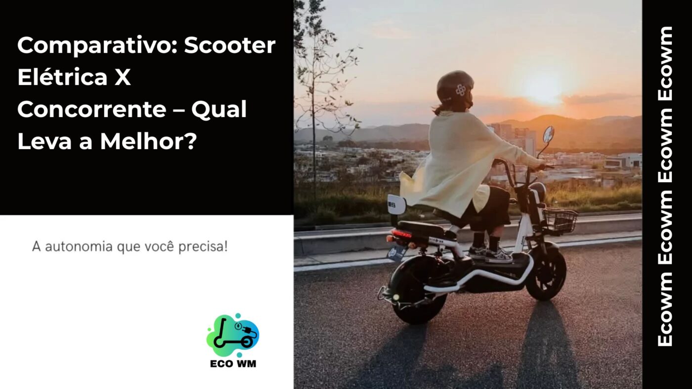 Descubra como as scooters elétricas estão transformando a mobilidade urbana com eficiência