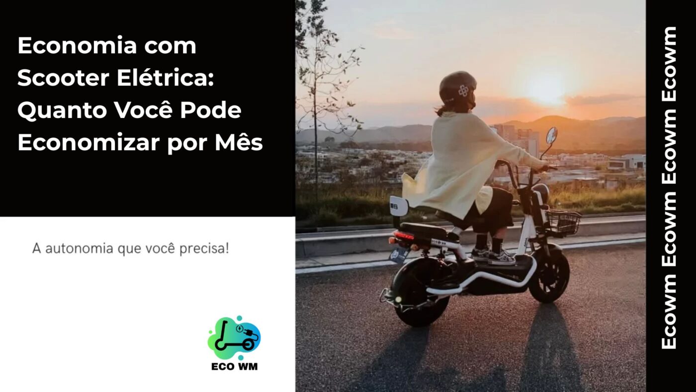 Descubra como as scooters elétricas estão transformando a mobilidade urbana