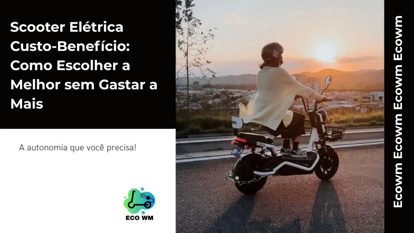 Explore como escolher a scooter elétrica ideal