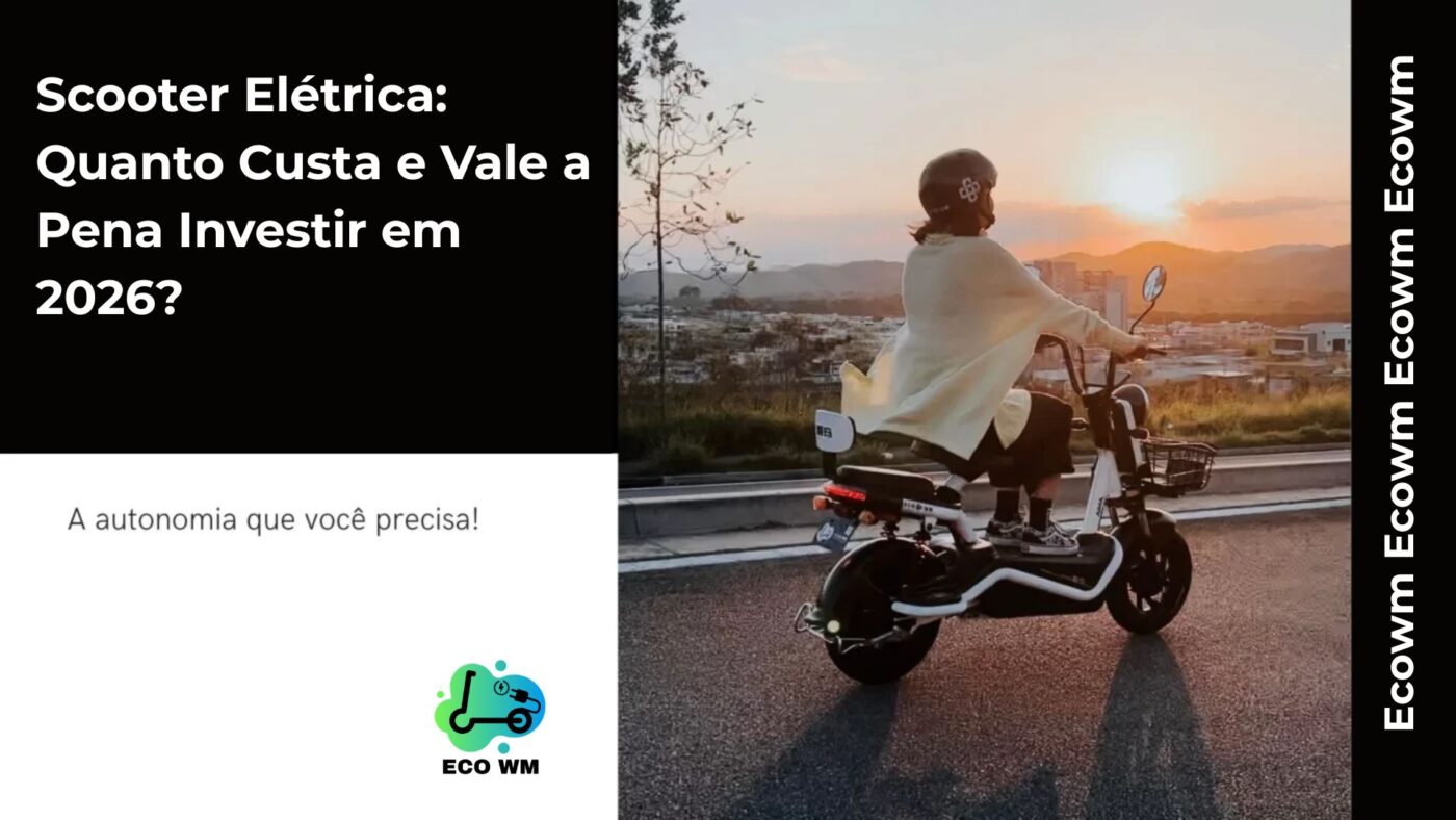 Descubra o futuro das scooters elétricas em 2026: custos