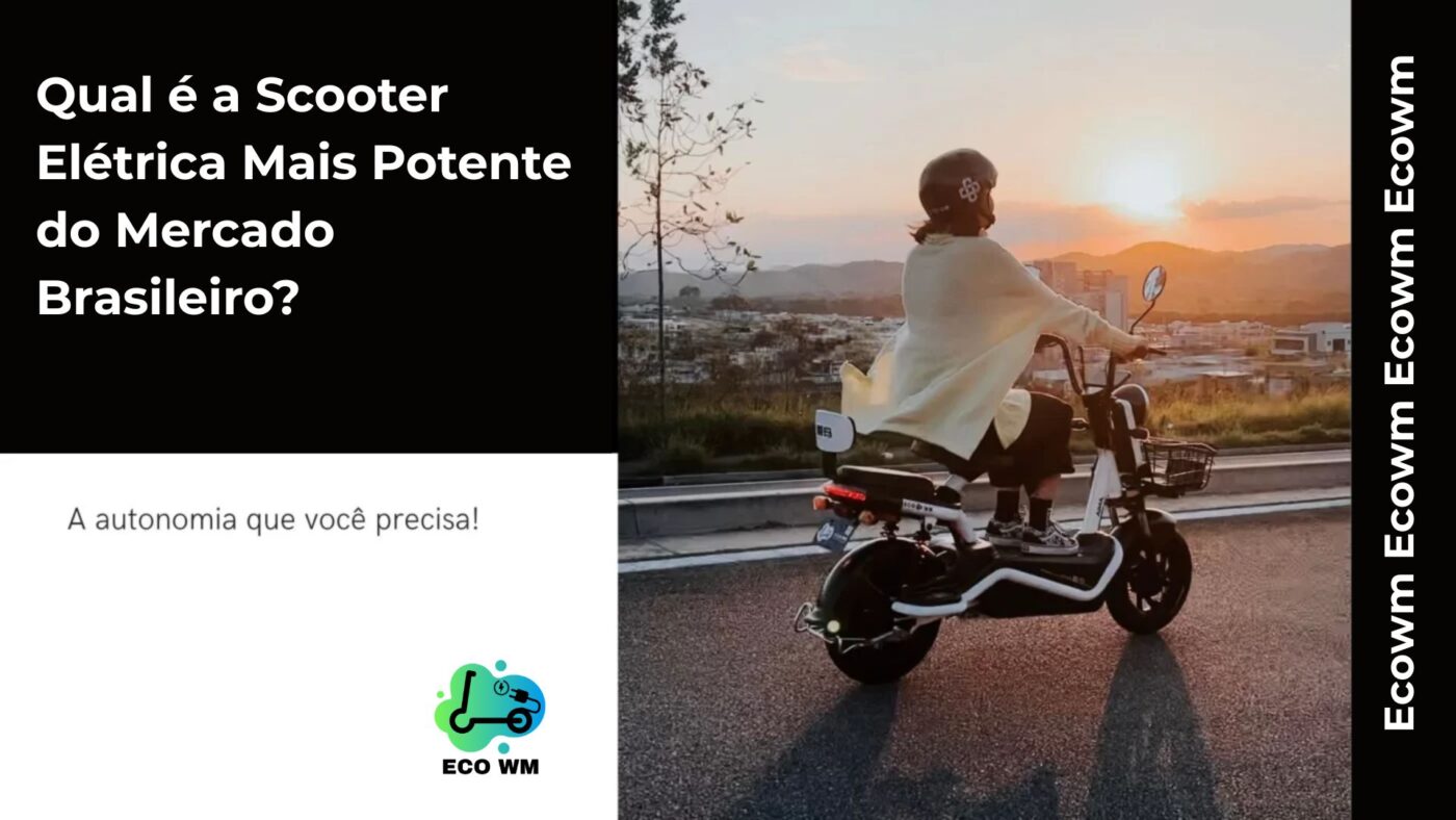 Descubra o crescimento das scooters elétricas no Brasil e as vantagens dos modelos potentes da Ecowm para sua mobilidade urbana.